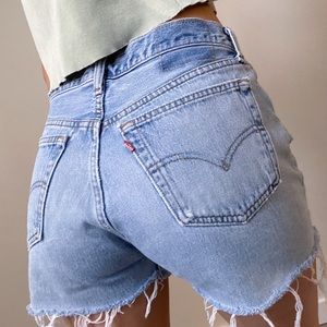 Vintage Levi’s 501 Denim Shorts